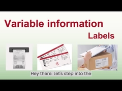 熱に敏感なラベル材料の適用
