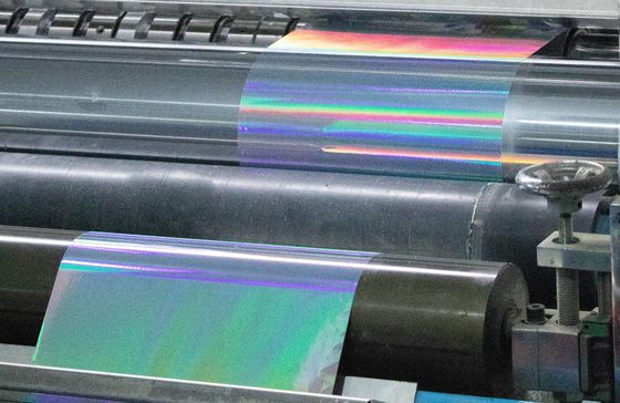 オイルグリーフ 自己粘着ホログラムフィルムロール マイラー型 摩擦耐性