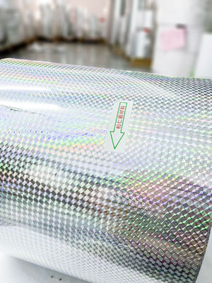 エクストラ粘着性セルフアデシブ ホログラフィックフィルム ラベル 紙 オイルグリーム