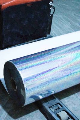 プリント可能 セルフア adessive 透明 ホログラフィックフィルム 紙 SGS 認定 オイルグリーム