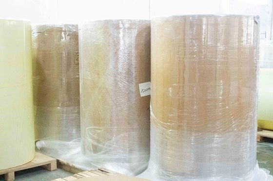 熱溶性粘着剤 自粘性紙シート 普通の粘着性PVC粘着ロール