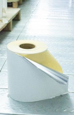 取れる粘着剤 熱用ジャンボロール リリースライナー紙ロール 長さ1000m
