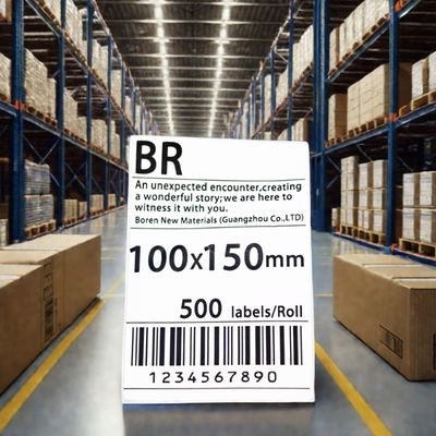 100x150 サイズ ロジスティック・エクスプレス・シート 50*37*24mm 梱包ラベル用の箱寸法