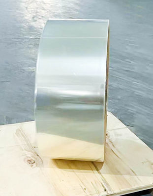 良い値段 透明なBOPPアデシブジャンボロールラベル 長さ1000m マットシルバーPET オンライン