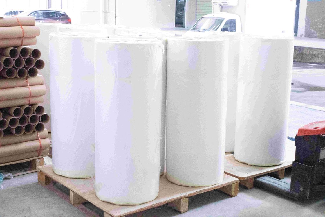 水粘着剤タイプ 粘着性覆い紙 120u 表面厚さ 自立ステッカータイプ
