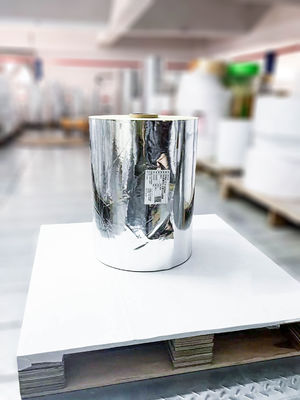 良い値段 エクストラ・スティッキー・ライト シルバー・BOPP アデシブ・ジャンボ・ロール・ラベル SGS認証 オンライン