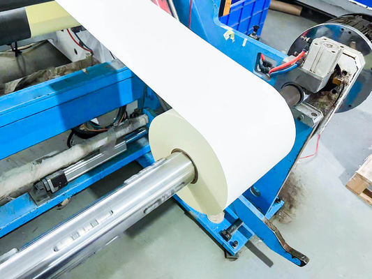 良い値段 普通の粘着性のある覆い紙のロールラベル 80g 表面厚さ オンライン